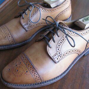 Allen Edmonds Sanford Size 7.5 D Tan